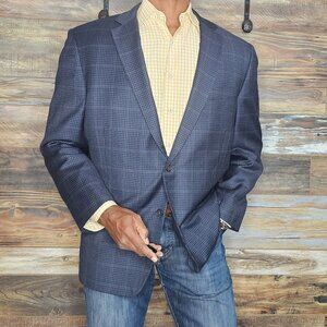 Brooks Brothers Regent Ethomas Italy Special Selection Wool Cashmere Blazer 46R